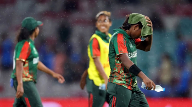 বৃষ্টিতে ম্যাচ বাতিলের আগে জ্যোতিদের হতাশার ব্যাটিং